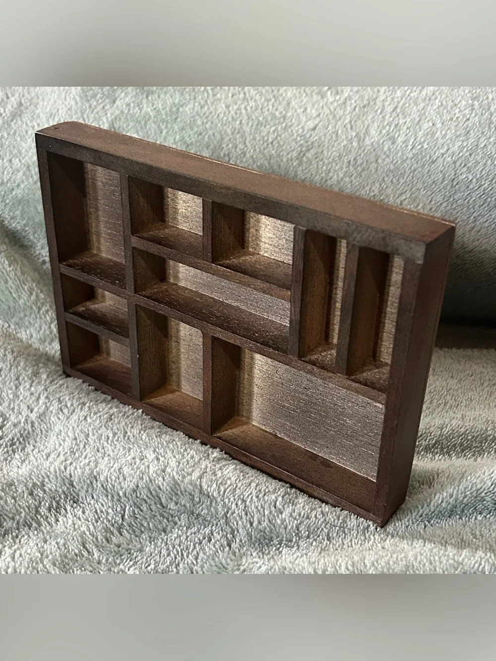 Vintage Miniature Display Shelf